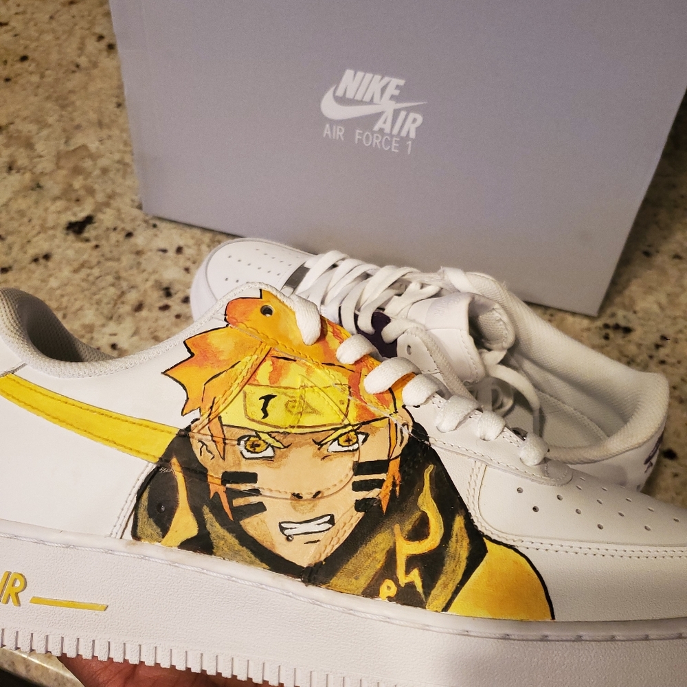 Nike Air Force 1 Naruto X Sasuke